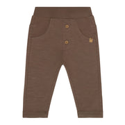 Pantalon Ouaté Uni 6-24mois-Minymo-Brun-6 m-AC1-114443-CLÉMENT