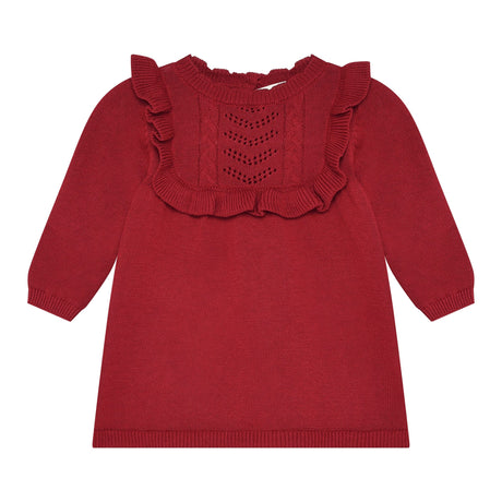 Robe Tricot Rouge 6-24mois-Minymo-Rouge-6 m-AC1-114556-4988-CLÉMENT