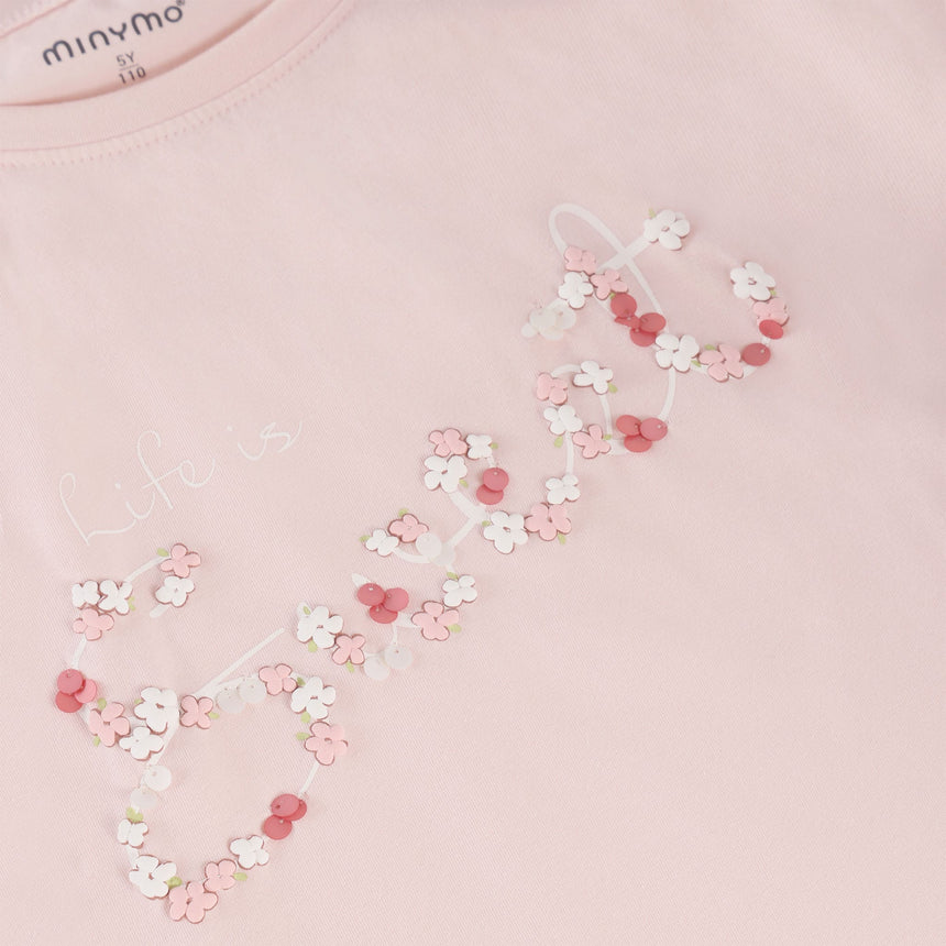 T-shirt Life Is Sweet 3-12ans-Minymo-AC1-124300-5003-CLÉMENT