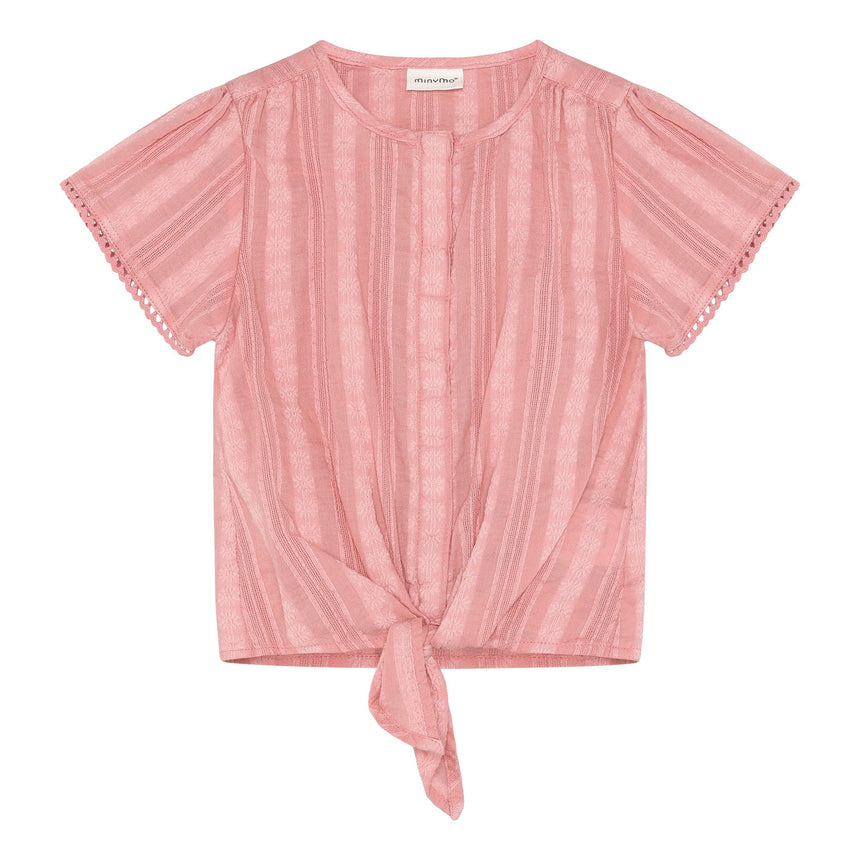 Blouse Noeud 2-8ans-Minymo-Rose-2-AC1-124304-4704-CLÉMENT