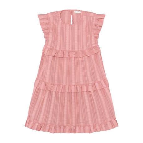 Robe Volant 2-12ans-Minymo-Rose-2-AC1-124313-4704-CLÉMENT