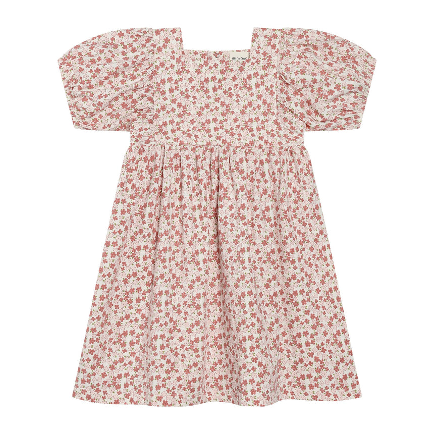 Robe Imprimée Fleurs 2-7ans-Minymo-Ivoire-2-AC1-124314-1271-CLÉMENT