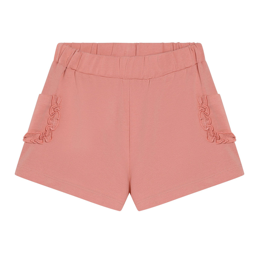 Short Ouatée Unie 4-10ans-Minymo-Rose-4-AC1-124323-4704-CLÉMENT