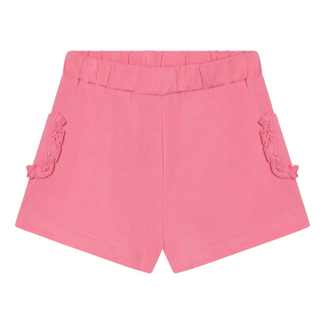 Short Ouatée Unie 3-8ans-Minymo-Rose-3-AC1-124323-CLÉMENT