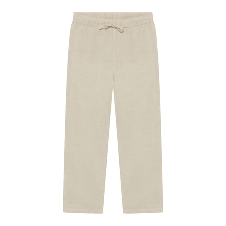Pantalon Effet Lin 4-10ans-Minymo-Beige-4-AC1-124330-2106-CLÉMENT