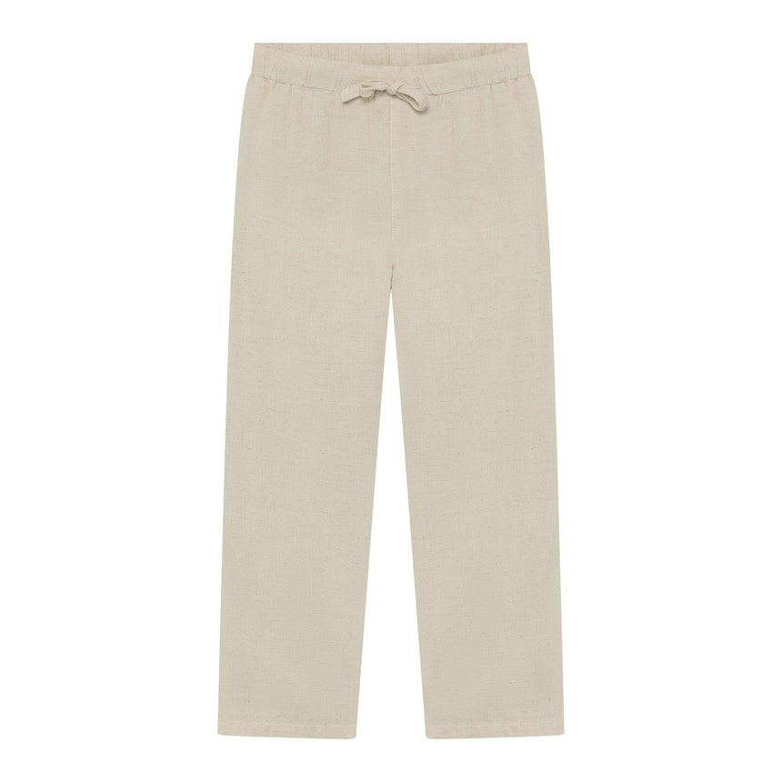 Pantalon Effet Lin 4-10ans-Minymo-Beige-4-AC1-124330-2106-CLÉMENT