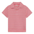 Polo Rayé 5-12-Minymo-Rose-5-AC1-124341-5029-CLÉMENT