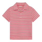 Polo Rayé 5-12-Minymo-Rose-5-AC1-124341-5029-CLÉMENT