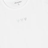 T-shirt Coeur 2-10-Minymo-AC1-124342-1450-CLÉMENT