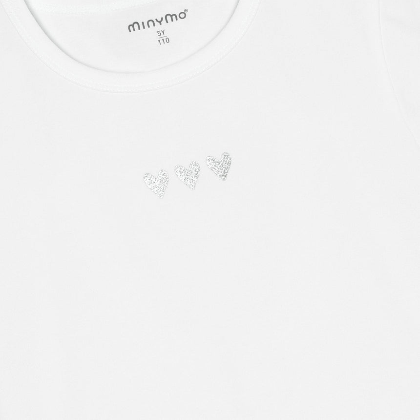 T-shirt Coeur 2-10-Minymo-AC1-124342-1450-CLÉMENT