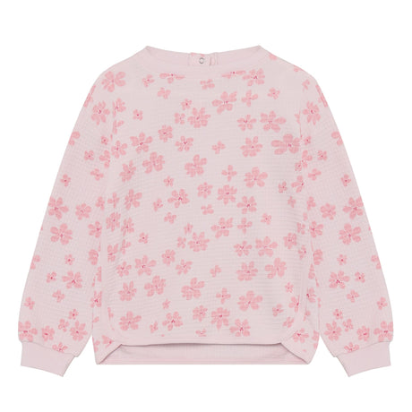 Gilet Ouaté Imprimé Fleurs 2-10ans-Minymo-Rose-2-AC1-124345-5140-CLÉMENT