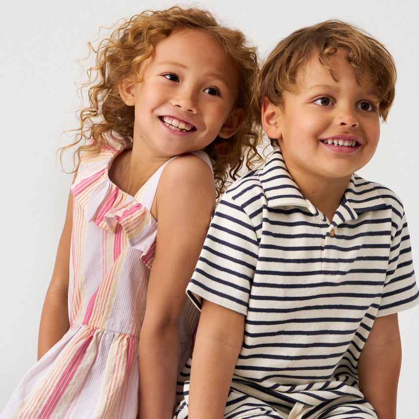 Robe Rayée 2-8ans-Minymo-AC1-124347-1450-CLÉMENT