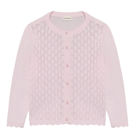 Cardigan Tricot 3-10ans-Minymo-Rose-3-AC1-124372-5140-CLÉMENT