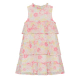 Robe Imprimée Fleurs 2-6ans-Minymo-Rose-2-AC1-124374-1450-CLÉMENT