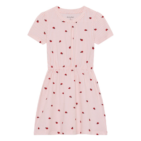 Robe Coccinelle 2ans-Minymo-Rose-2-AC1-124382-5003-CLÉMENT