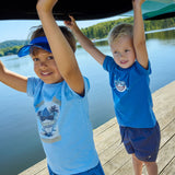 T-shirt Requin 3-8ans-Minymo-AC1-134304-7128-CLÉMENT