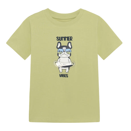 T-shirt Sumer Vibes 6ans-Minymo-Vert-6-AC1-134304-9423-CLÉMENT