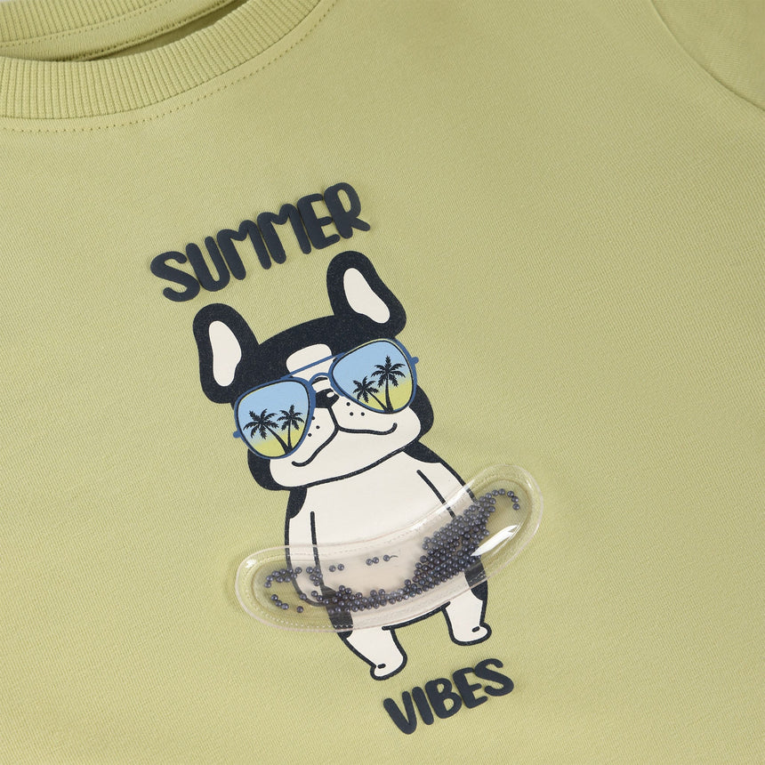 T-shirt Sumer Vibes 6ans-Minymo-AC1-134304-9423-CLÉMENT