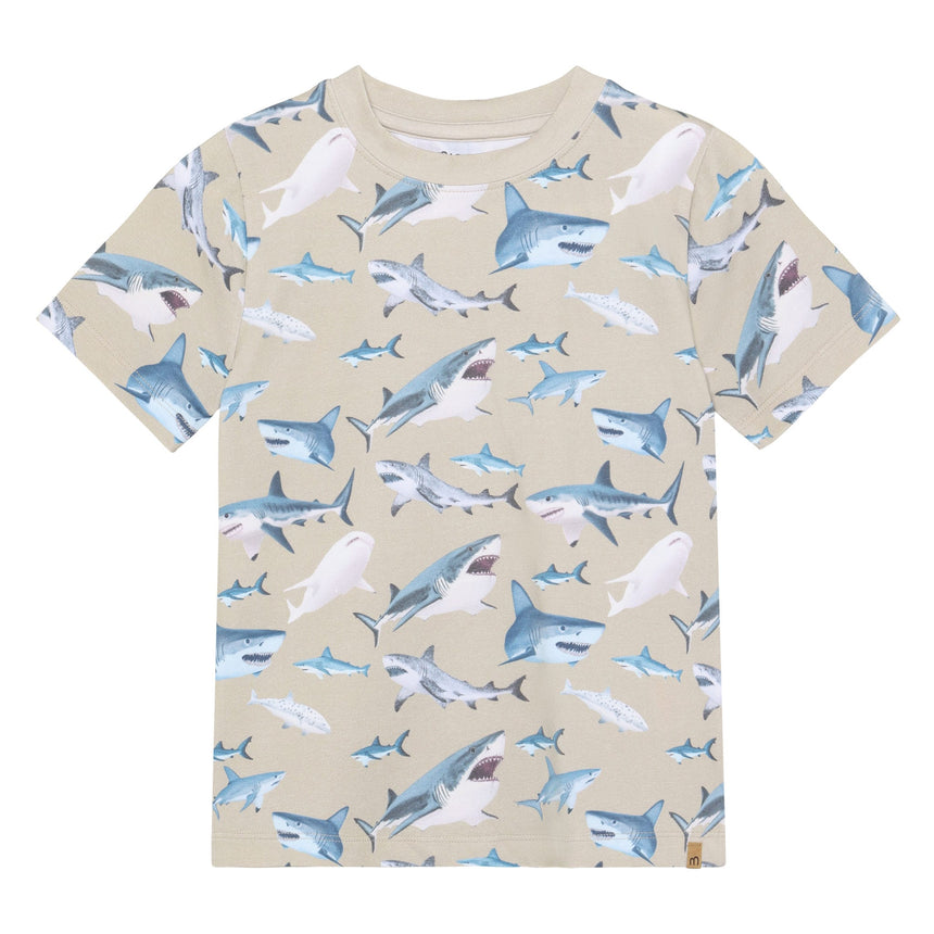 T-shirt Imprimé Requin 2-10ans-Minymo-Beige-2-AC1-134307-2106-CLÉMENT
