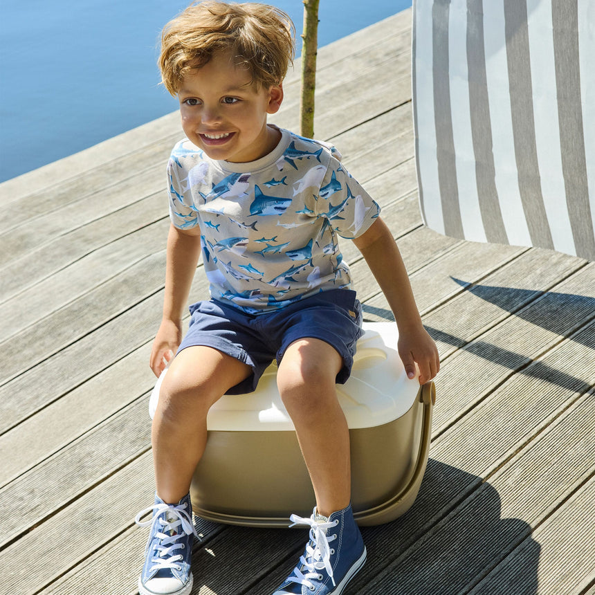 T-shirt Imprimé Requin 2-10ans-Minymo-AC1-134307-2106-CLÉMENT