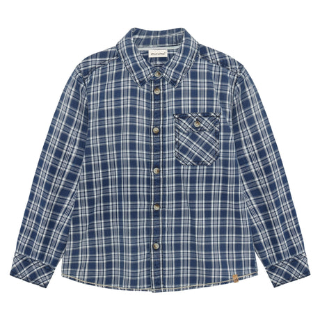 Chemise Carreaux 2-10ans-Minymo-Marine-2-AC1-134310-7128-CLÉMENT