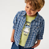 Chemise Carreaux 2-10-Minymo-AC1-134310-7128-CLÉMENT