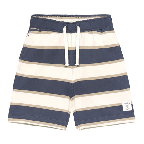 Short Ouatée Rayée 4-10ans-Minymo-Marine-4-AC1-134311-3930-CLÉMENT