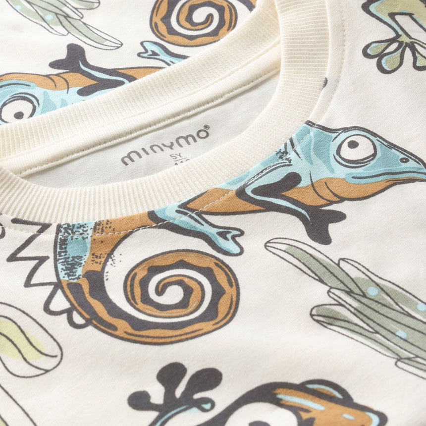 T-shirt Imprimé Lézard 2-10ans-Minymo-AC1-134321-1271-CLÉMENT