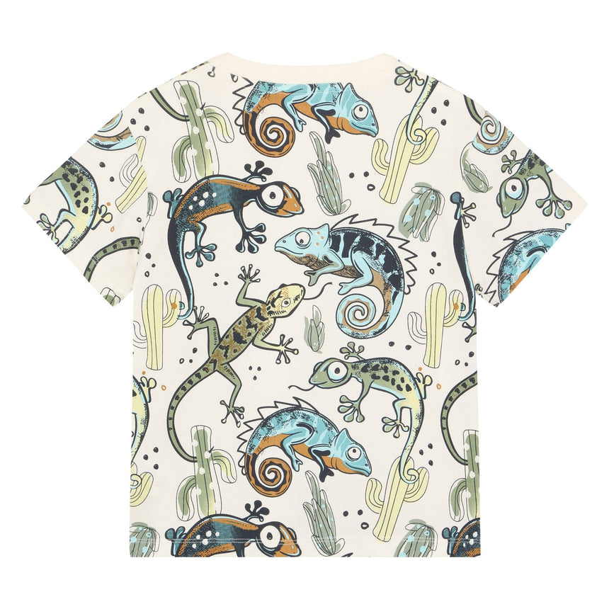 T-shirt Imprimé Lézard 2-10ans-Minymo-AC1-134321-1271-CLÉMENT