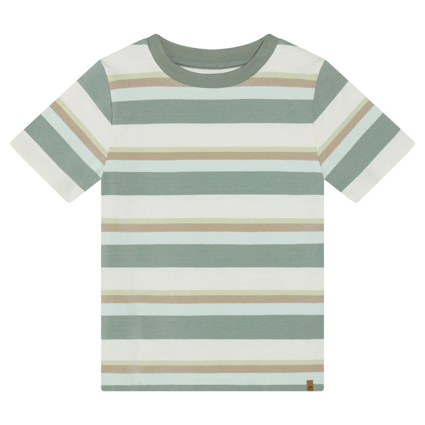 T-shirt Rayé 3-8ans-Minymo-AC1-134325-9807-CLÉMENT
