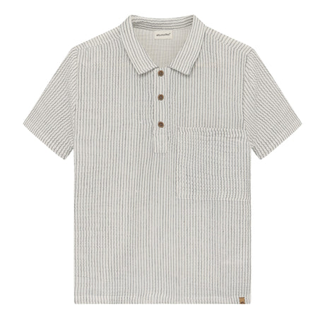 Polo Rayé Gauze 2-10ans-Minymo-Beige-2-AC1-134345-3930-CLÉMENT