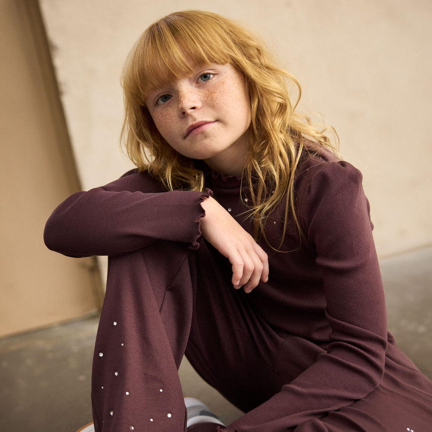 Pantalon Côtelé Uni 4-14ans-Minymo-AC1-144419-6599-CLÉMENT