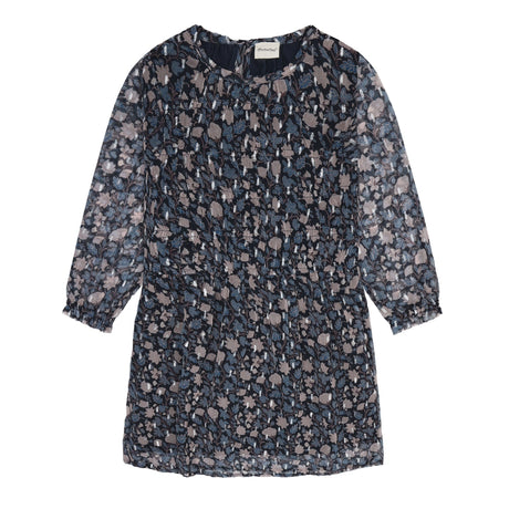 Robe Imprimée Fleurs 4-14ans-Minymo-Marine-4-AC1-144437-7997-CLÉMENT