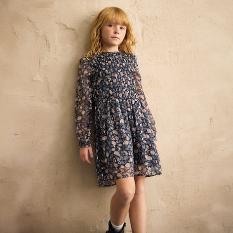Robe Imprimée Fleurs 4-14ans-Minymo-AC1-144437-7997-CLÉMENT