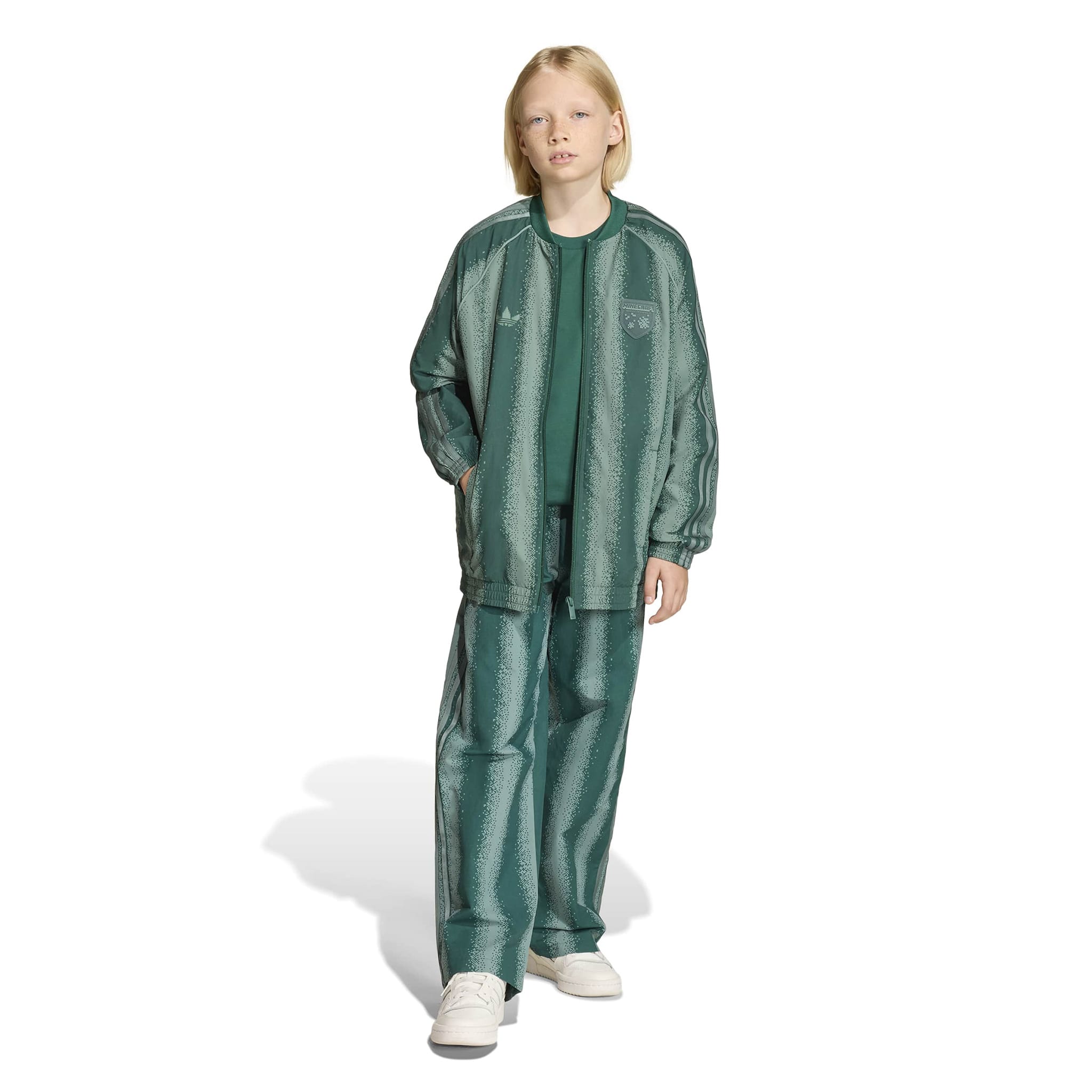 everyone × adidas Originals TRACK TOP Minecraft Track Top 8-16y – CLÉMENT