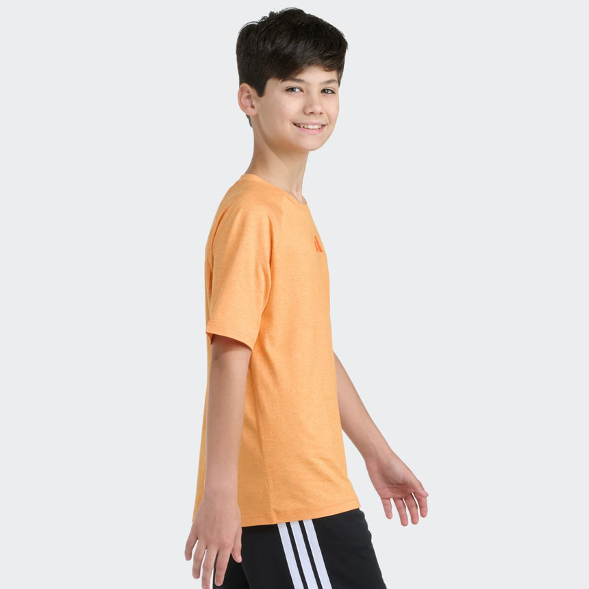 T-shirt Raglan Melange 8-16ans-Adidas-ADI-KK6751-CLÉMENT