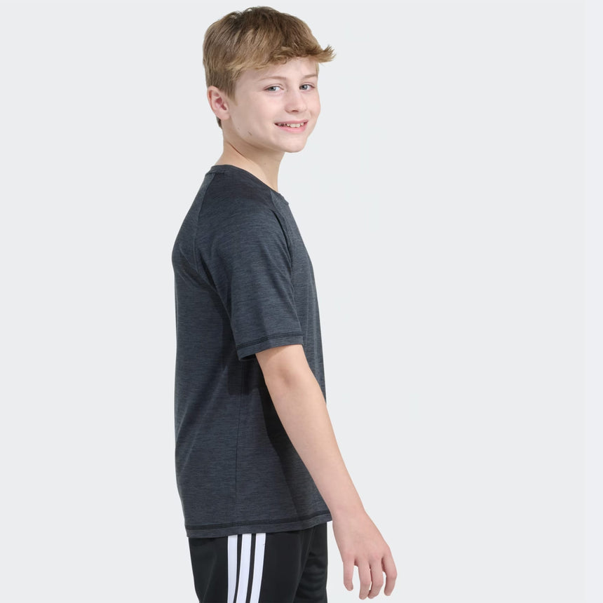 T-shirt Raglan Melange 8-16ans-Adidas-ADI-KK6754-CLÉMENT