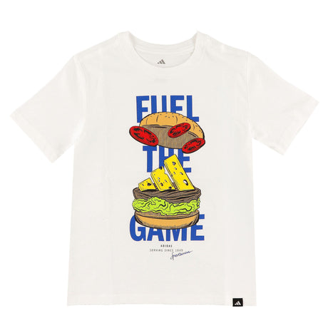 T-shirt Fuel The Game 8-16ans-Adidas-Blanc-S-ADI-KL6878-CLÉMENT
