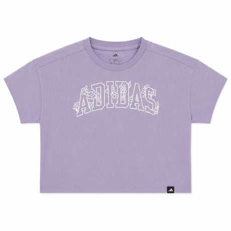 T-shirt Drop Shoulder 8-16ans-Adidas-Lilas-S-ADI-KL6913-CLÉMENT