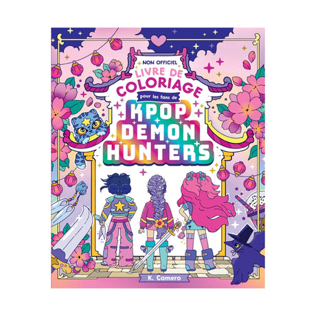 KPop Demon Hunters - Le livre de coloriage non officiel-Clément - Librairie-ADP-943226-CLÉMENT