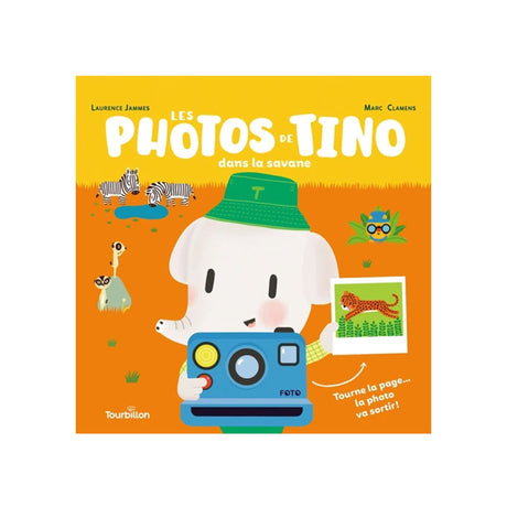Les photos de Tino dans la savane-Clément - Librairie-ADP-944250-CLÉMENT