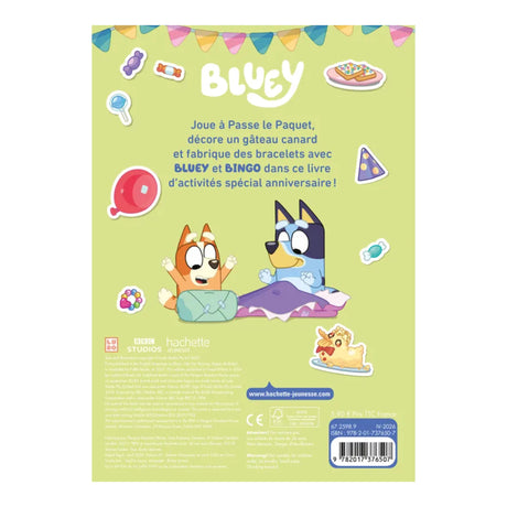 Bluey - Joyeux anniversaire! Activités et autocollants-Clément - Librairie-ADP-945820-CLÉMENT