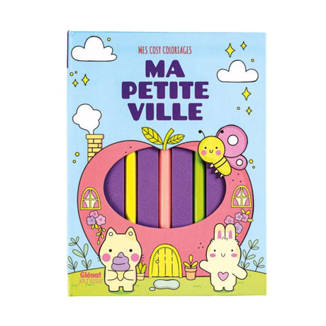 Ma petite ville - Mes cosy coloriages-Clément - Librairie-ADP-949940-CLÉMENT