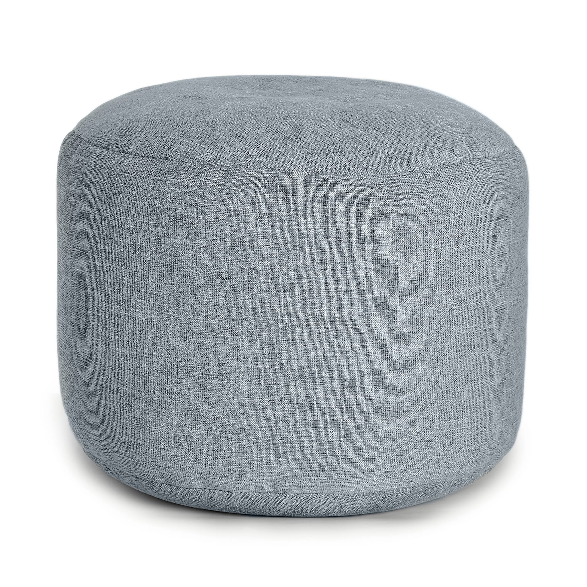 Pouf Repose Pieds - Gris Ciel - Arico – CLÉMENT
