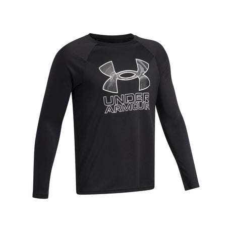T-shirt Tech Hybrid Print 8-16ans-Under Armour-ARM-1380470-006-CLÉMENT