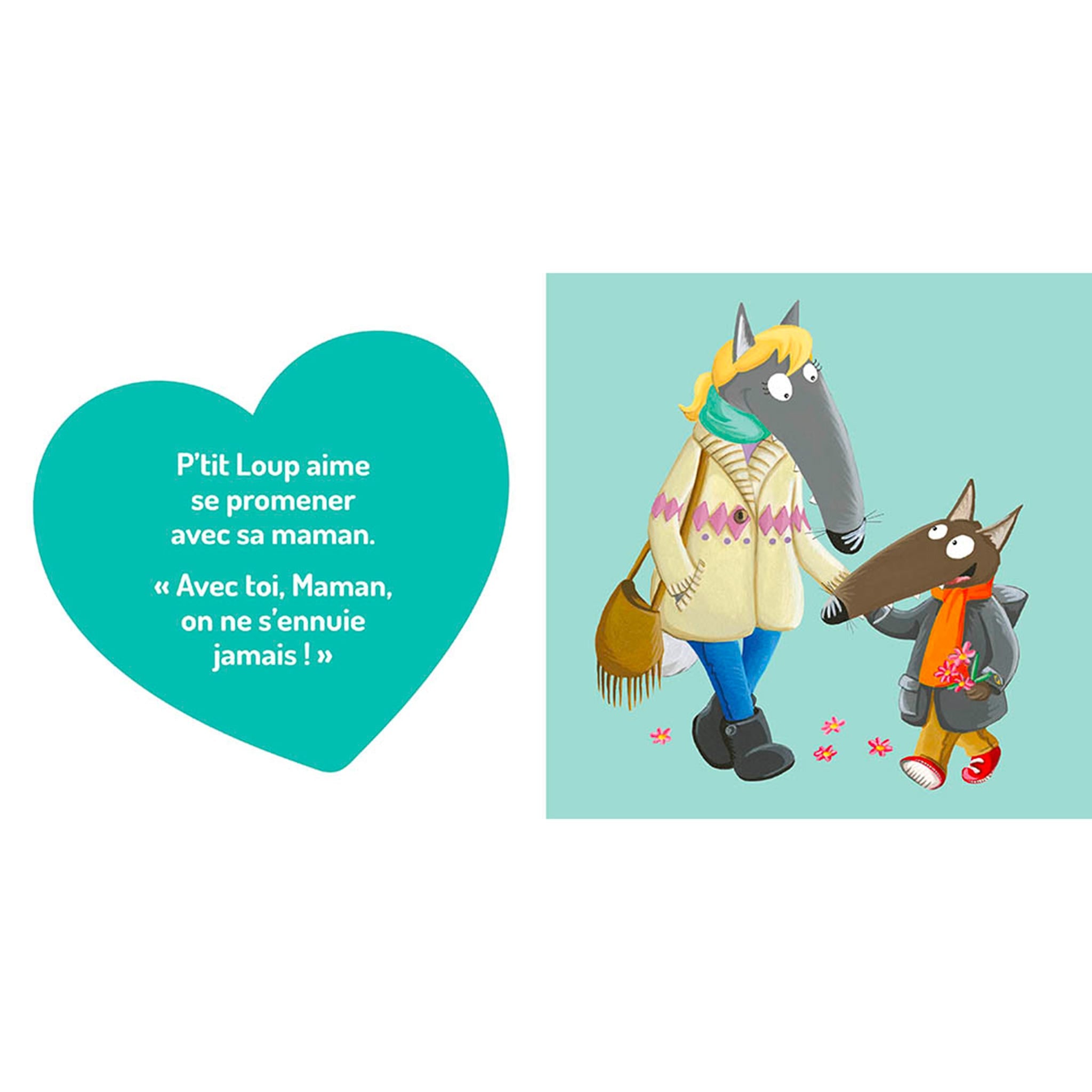 P'tit Loup Aime Sa Maman - Auzou – CLÉMENT