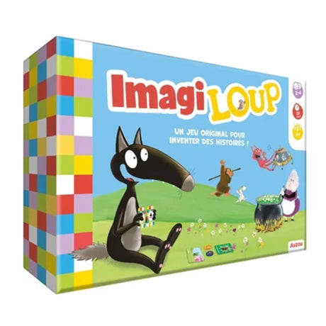 ImagiLoup - Jeu Original Pour Inventer des Histoires!-Auzou-AUZ-791039511605-CLÉMENT