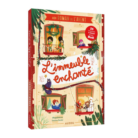 Mon roman de l'avent - L'immeuble enchanté-Auzou-AUZ-791039516426-CLÉMENT