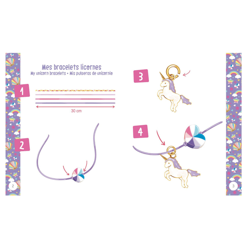 Mon Superbe Bijou - Mes Bracelets Licornes Fluos-Auzou-AUZ-791039564441-CLÉMENT