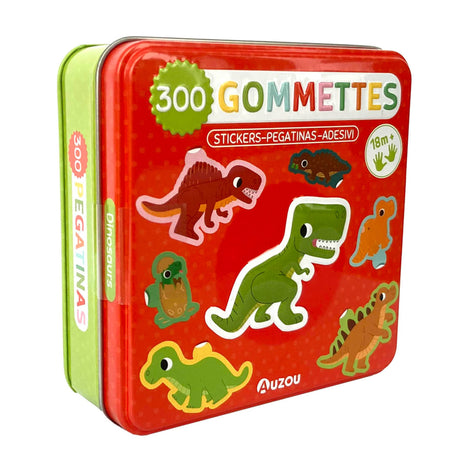 300 Gommettes Dinosaures-Auzou-AUZ-791039577168-CLÉMENT